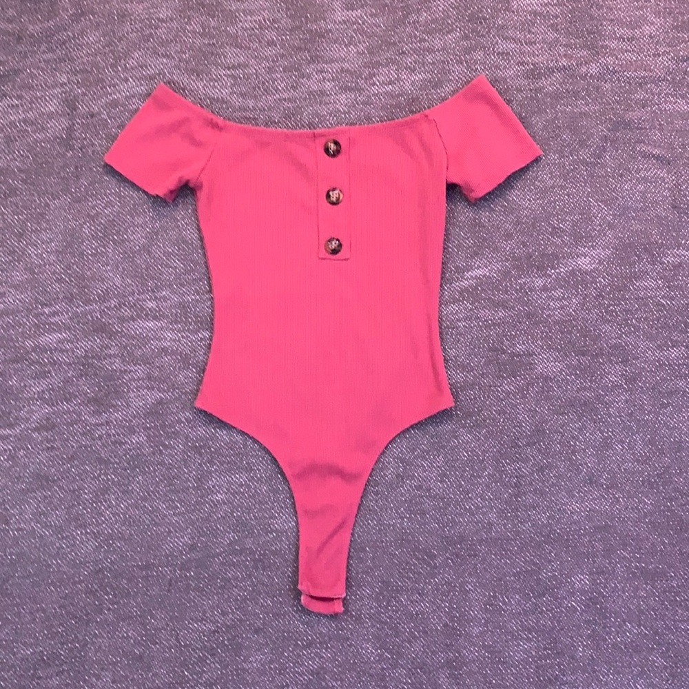 Forever 21 Off-The-Shoulder Bodysuit